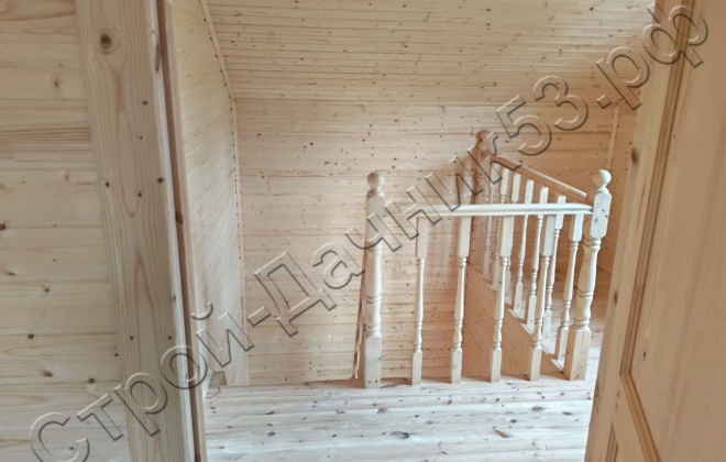 4 Каркасно-щитовой дом  Д-110, 7х6м, 84 М², Тверская область, Конаковский район, СНТ Ремонтник (4)